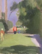 Clarice Beckett Out Strolling oil painting on canvas